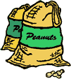peanut sacks